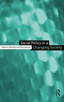 Social Policy in a Changing Society