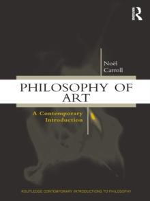 Philosophy of Art : A Contemporary Introduction