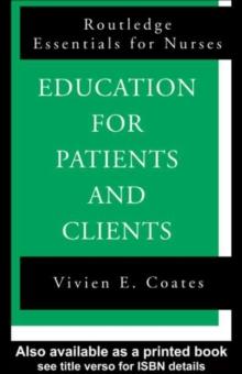 Education For Patients and Clients