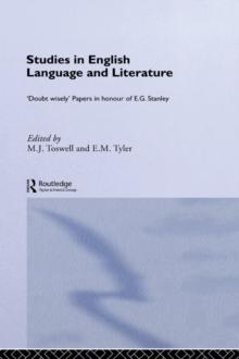 Studies in English Language and Literature : Doubt Wisely