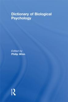 Dictionary of Biological Psychology