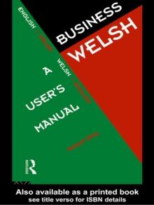 Business Welsh: A User's Manual