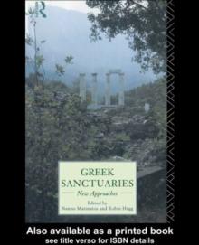 Greek Sanctuaries : New Approaches