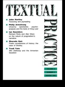 Textual Practice : Volume 8, Issue 3