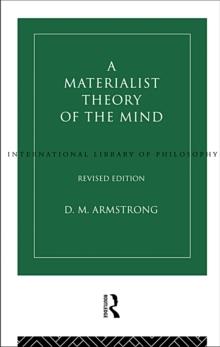 A Materialist Theory of the Mind