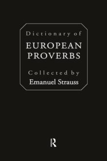 Dictionary of European Proverbs