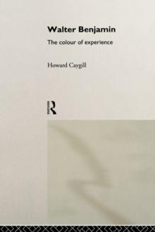 Walter Benjamin : The Colour of Experience