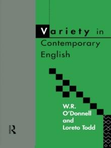 Variety in Contemporary English