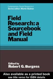 Field Research : A Sourcebook and Field Manual