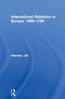 International Relations in Europe, 1689-1789