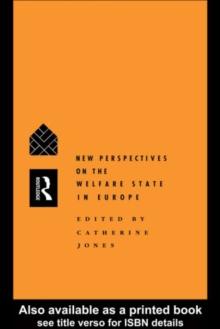 New Perspectives on the Welfare State in Europe