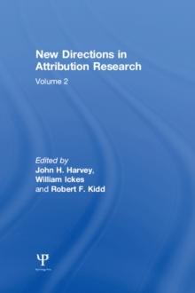 New Directions in Attribution Research : Volume 1