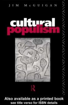 Cultural Populism