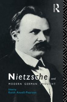 Nietzsche and Modern German Thought