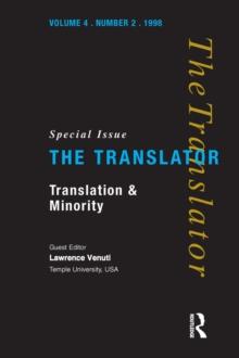 Translation and Minority : Special Issue of "the Translator"