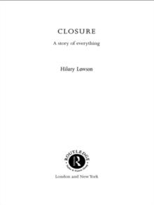 Closure : A Story of Everything