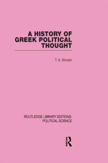 A History of Greek Political Thought