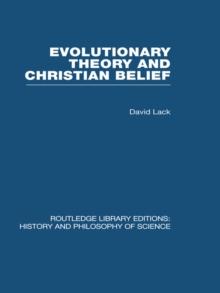 Evolutionary Theory and Christian Belief : The Unresolved Conflict