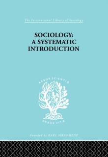 Sociology : A Systematic Introduction