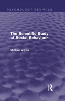 The Scientific Study of Social Behaviour