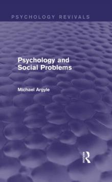 Psychology and Social Problems