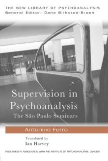 Supervision in Psychoanalysis : The Sao Paulo Seminars