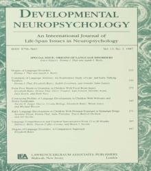 Origins of Language Disorders : A Special Issue of developmental Neuropsychology