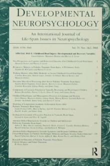 Childhood Head Injury : Developmental and Recovery Variables: A Special Double Issue of Developmental Neuropsychology