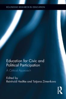 Education for Civic and Political Participation : A Critical Approach