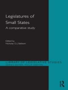 Legislatures of Small States : A Comparative Study