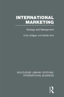 International Marketing (RLE International Business) : Strategy and Management