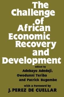 The Challenge of African Economic Recovery and Development