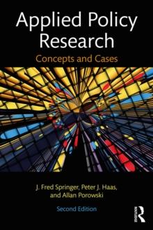 Applied Policy Research : Concepts and Cases