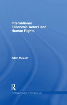 International Economic Actors and Human Rights