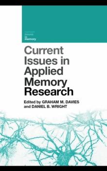 Current Issues in Applied Memory Research