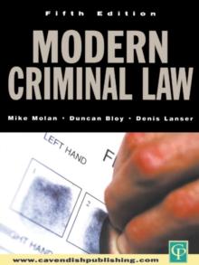 Modern Criminal Law : Fifth Edition