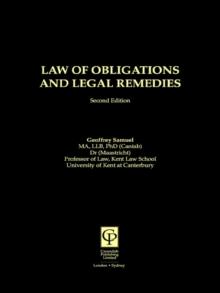 Law of Obligations & Legal Remedies