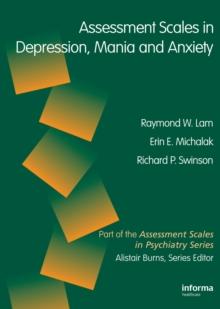 Assessment Scales in Depression, Mania and Anxiety