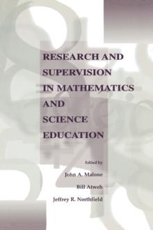 Research and Supervision in Mathematics and Science Education