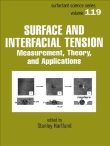 Surface and Interfacial Tension : Measurement, Theory, and Applications