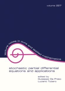 Stochastic Partial Differential Equations and Applications