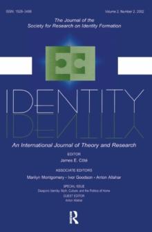 Diasporic Identity : Myth, Culture, and the Politics of Home: A Special Issue of identity