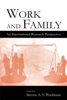 Work and Family : An International Research Perspective