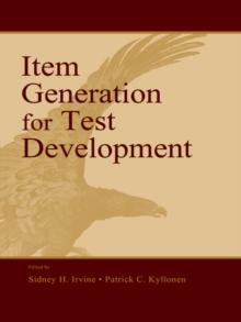 Item Generation for Test Development