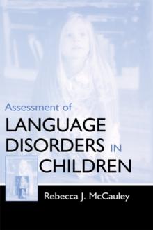 Assessment of Language Disorders in Children