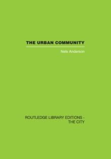 The Urban Community : A World Perspective