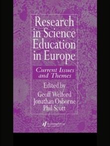 Research in science education in Europe