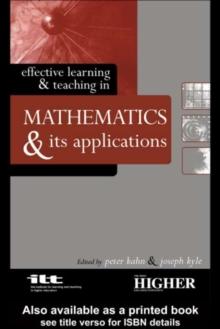 Effective Learning and Teaching in Mathematics and Its Applications