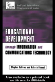 Educational Development Through Information and Communications Technology