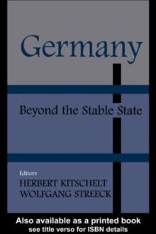 Germany : Beyond the Stable State